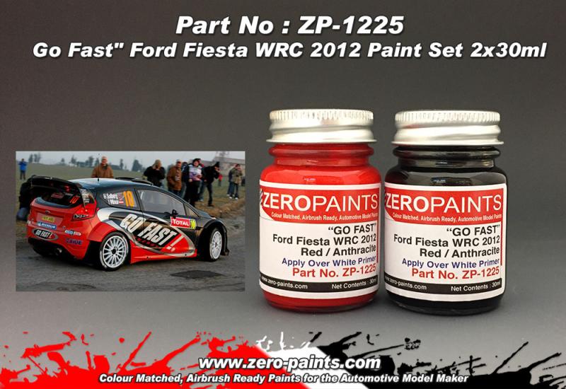 Go Fast Ford Fiesta WRC 2012 Paint Set 2x30ml