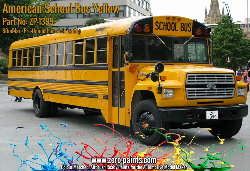 American School Bus Yellow Paint 60ml