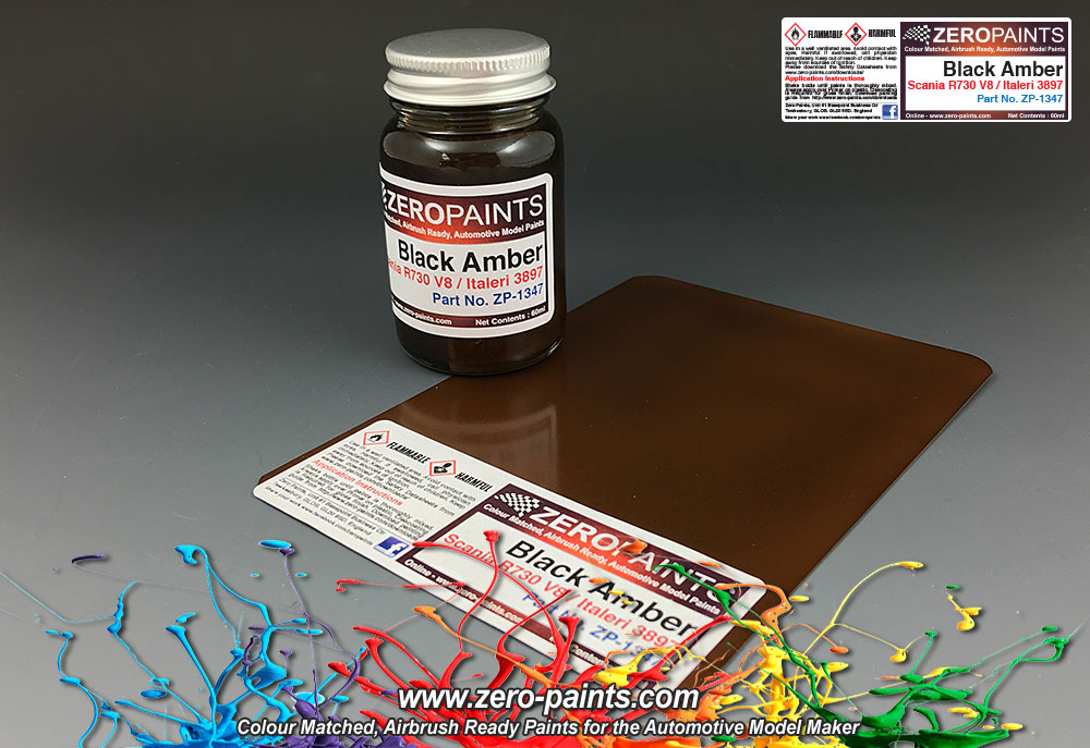 "Black Amber" Scania R730 V8 / Italeri 3897 Paint 60ml