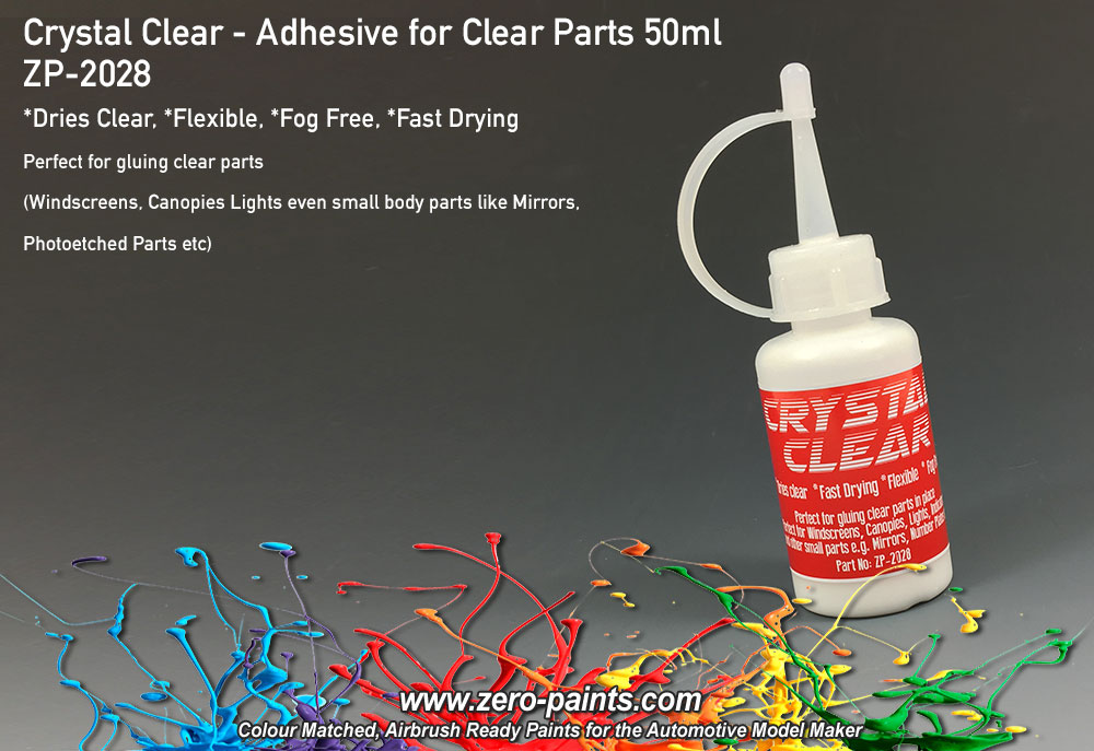 Crystal Clear - Adhesive for Clear Parts 50ml