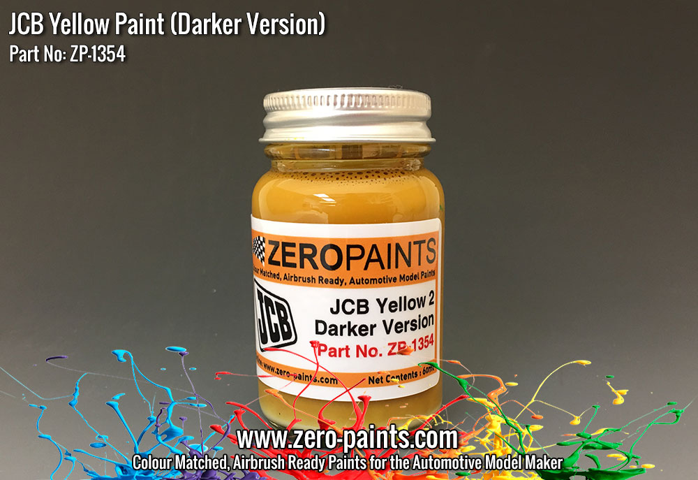 JCB Yellow (Darker) Paint 60ml
