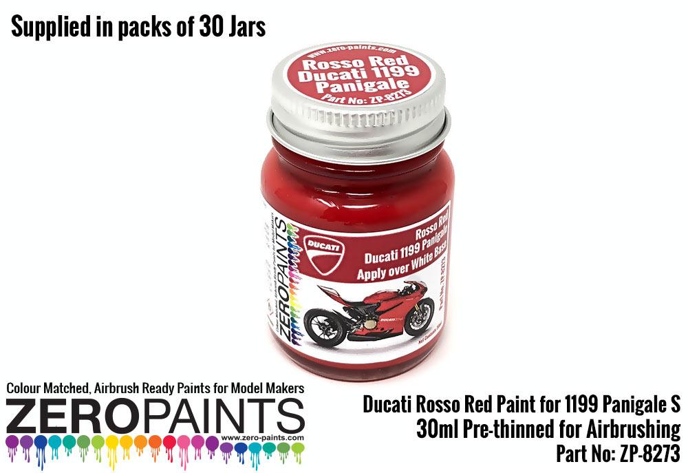 30ml Ducati Rosso Red Paint for 1199 Panigale S ZP1273/30 Zero Paints