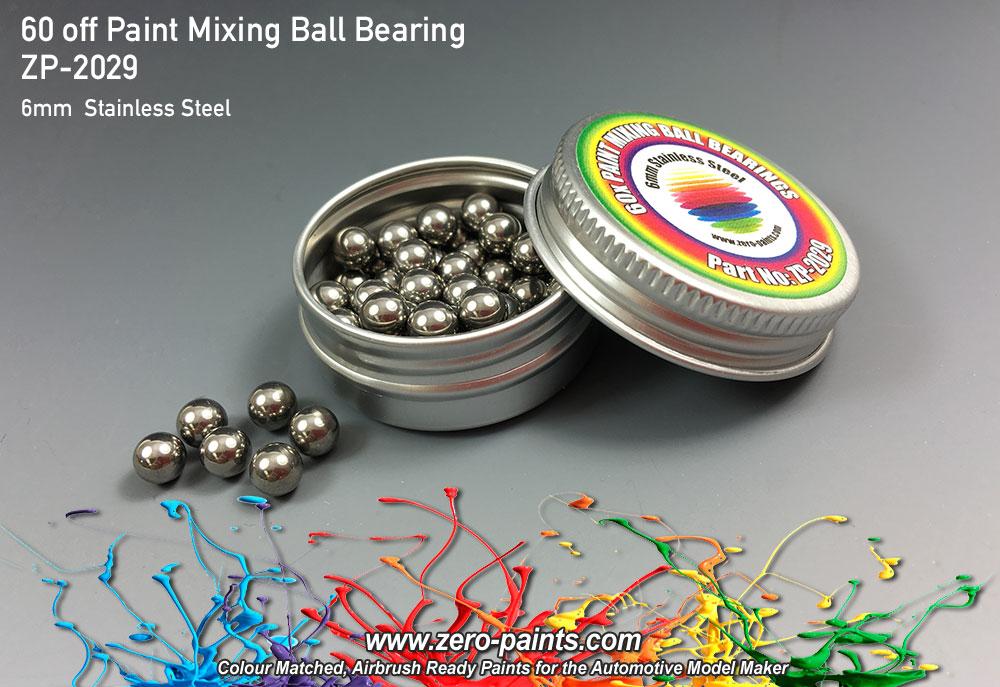 60 off Stainless Steel Paint Mixing Ball Bearings ZP2029 Zero Paints