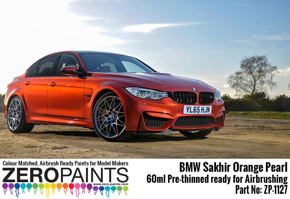 BMW Sakhir Orange Pearl Paint 60ml | ZP-1127 | Zero Paints