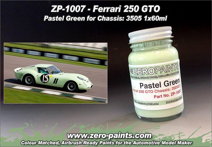 Zero Paints ZP-1007-101-111: Paint for airbrush Ferrari Argento  Nuerburgring Met Silver Code: 101-111 1 x 60ml for Airbrush (ref.  ZP-1007-101-111)