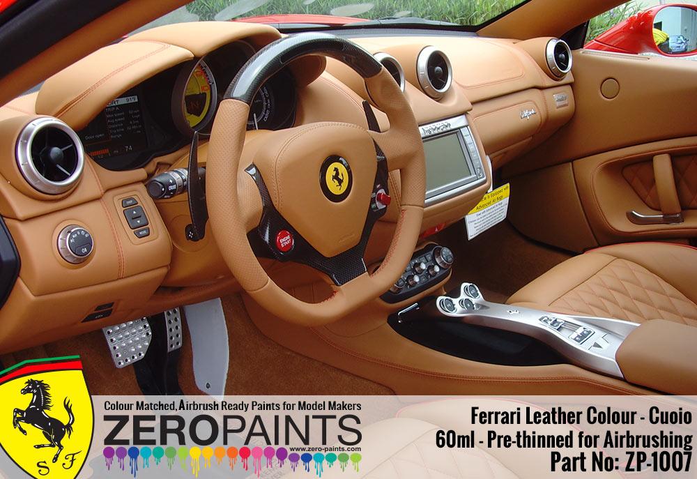 Ferrari Leather Colour Paints 60ml Cuoio - Ferrari Colors Paints