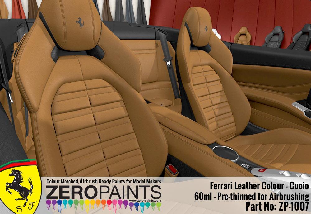 Ferrari Leather Colour Paints 60ml ZP1007 Zero Paints