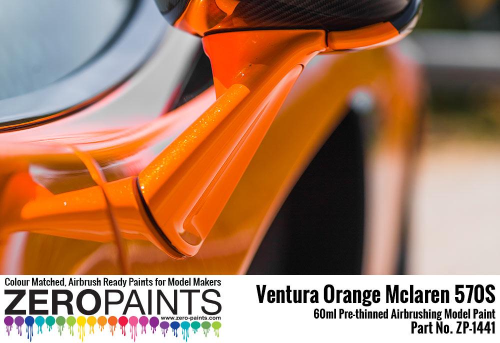Mclaren 570S Ventura Orange (Pearl) Paint 60ml | ZP-1441 | Zero Paints