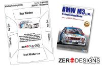 1:24 BMW M3 E30 Window Painting Masks (Beemax)