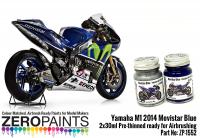 Yamaha M1 2014 Movistar Blue Paint Set 2x30ml