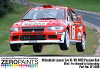 Mitsubishi Lancer Evo VI WRC Passion Red Paint 60ml