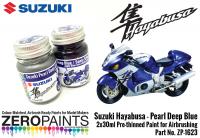 Suzuki Hayabusa - Pearl Deep Blue/Sonic Silver Paint Set 2x30ml