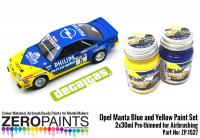 Opel Manta - Blue and Yellow Paint Set 2x30ml