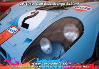 Gulf Blue and Orange Paints 2x30ml