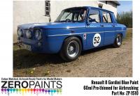 Renault 8 Gordini Blue (Bleu Gordini) Paint 60ml