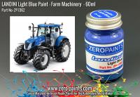 Landini Light Blue Paint 60ml (Farm Equipment)