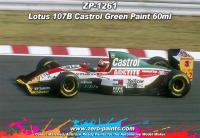 Lotus 107B Castrol Green Paint 60ml