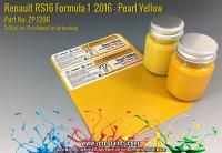 Renault RS16 Formula 1 2016 - Pearl Yellow Set 2x30ml