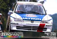 Peugeot 306 Maxi 1996 Rally Monte Carlo Blue/White Paint Set 2x30ml
