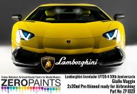 Lamborghini Aventador LP720-4 50th Anniversario 50° Giallo Maggio Paint Set 2x30ml
