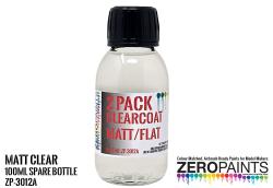 100ml Spare Cleacoat for (MATT/ FLAT 2 Pack Clearcoat 220ml (2K Urethane, ZP-3012)
