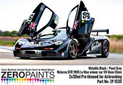 Mclaren GTR 1995 Le Man Winner Car 59 Ueno Clinic Paint Set 2x30ml