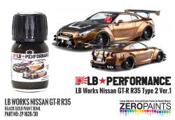 Black Gold Paint for LB Works Nissan GT-R R35 Type 2 Ver.1 30ml