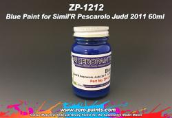 Blue Paint for Simil'R Pescarolo Judd 2011 60ml
