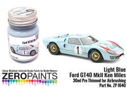 Light Blue Ford GT40 Mk II Ken Miles Paint 30ml