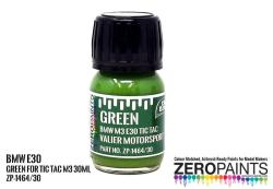 Green BMW M3 E30 Tic Tac Valier Motorsport - 30ml