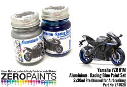 Yamaha YZR R1M - Aluminium and Racing Blue Paint Set 2x30ml