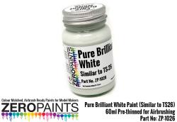 Pure Brilliant White Paint (Similar to TS26) 60ml