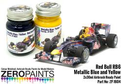Red Bull RB6 Metallic Blue and Yellow Paint Set 2x30ml