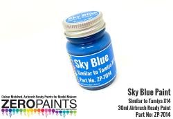 Sky Blue Paint 30ml - Similar to Tamiya X-14