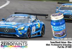 Mercedes AMG GT3 Team Black Falcon Blue Paint 60ml