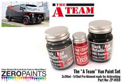 The A Team Paint Set 2x30ml, 1x15ml