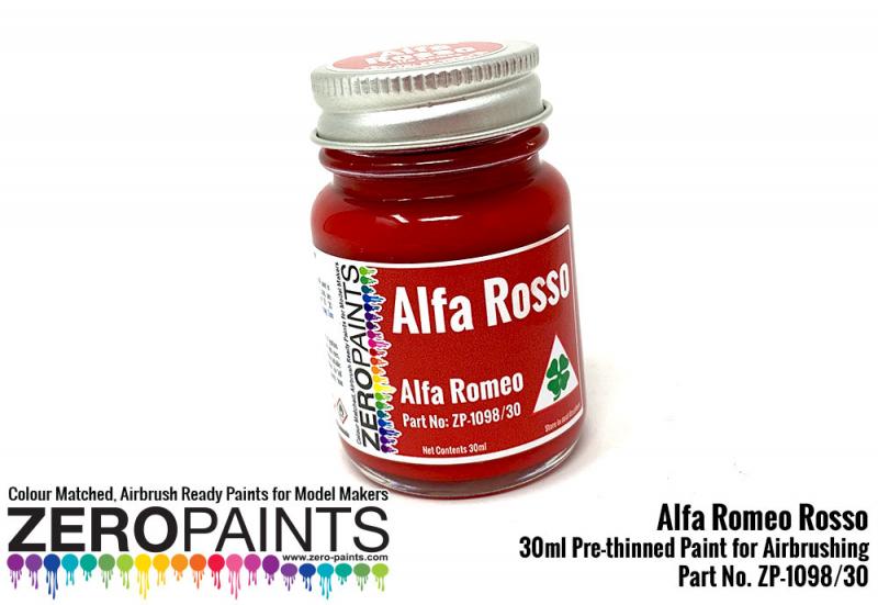 Alfa Romeo - Rosso (Red) Paint 30ml