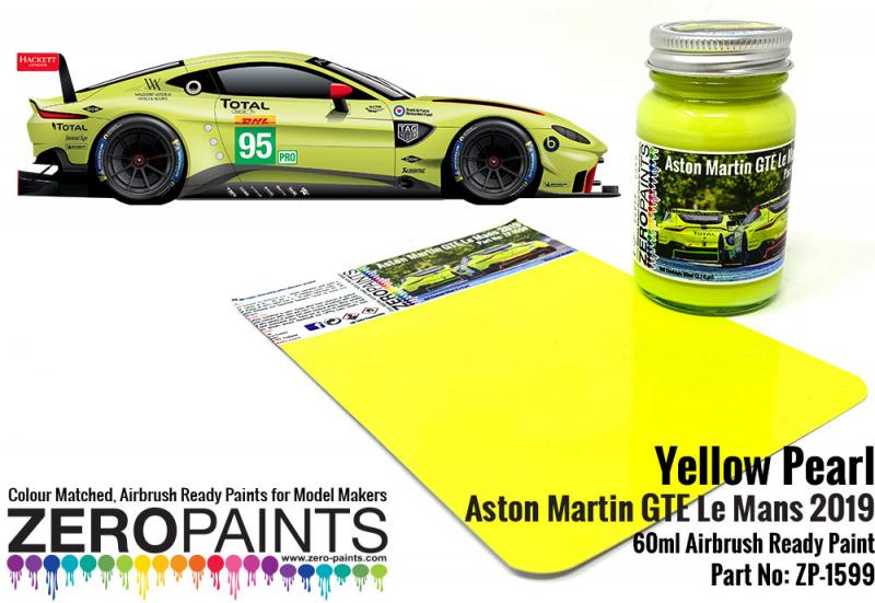 Yellow Pearl Aston Martin GTE Le Mans 2019 Paint 60ml