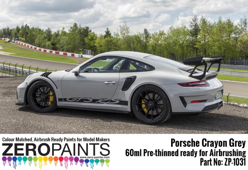Porsche 911 GT3 RS Crayon Grey Paint 60ml