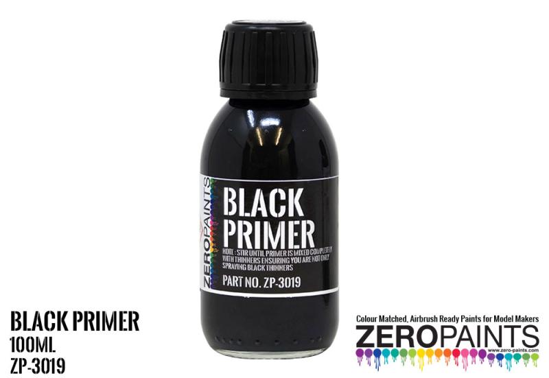 Black Primer 100ml Airbrushing