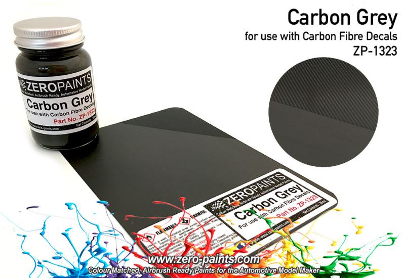 Carbon Grey (Carbon Fibre Grey) Paint 60ml