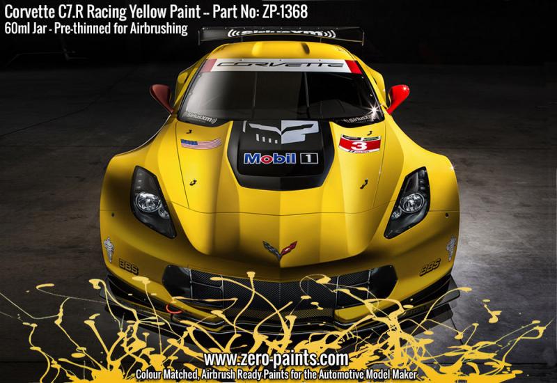 Corvette C7.R Racing Yellow Paint 60ml