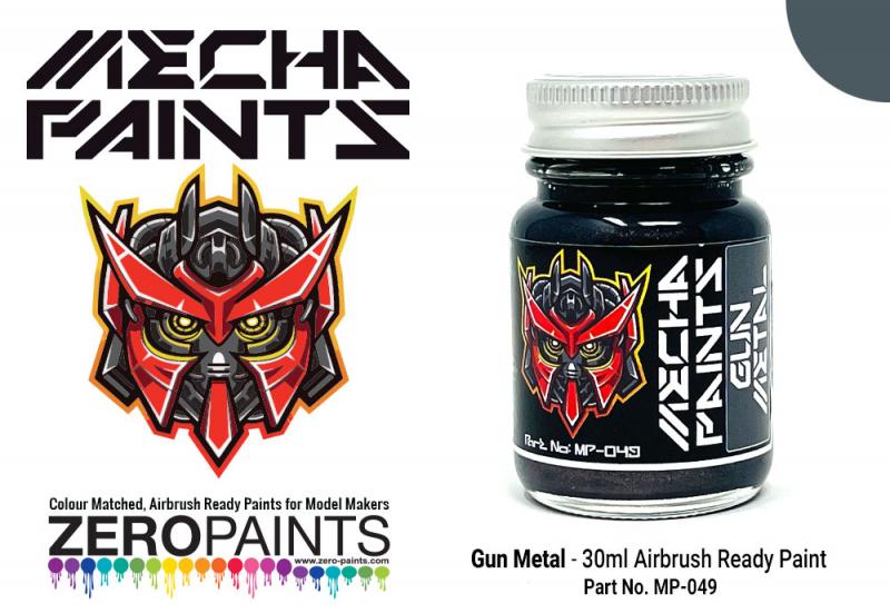 Gunmetal	 30ml - Mecha Paint
