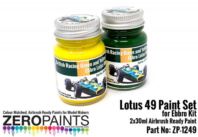 Lotus 49 (Ebbro) Paint Set 2x30ml