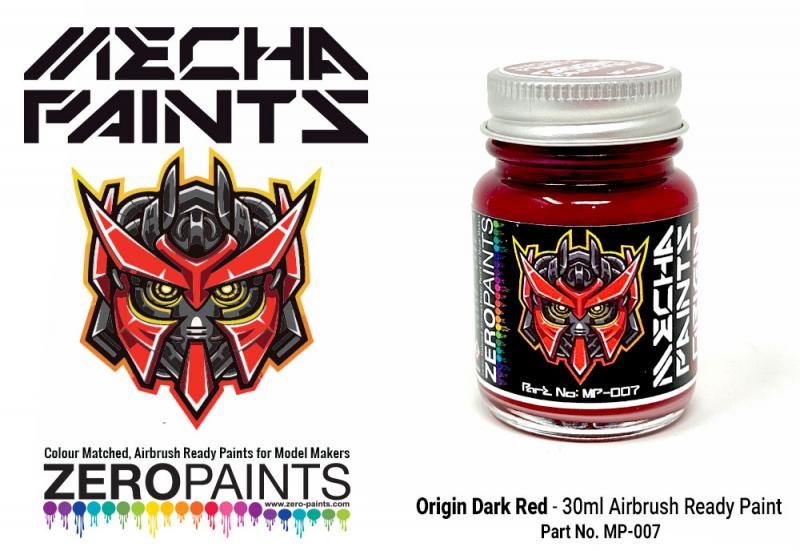 Origin Dark Red	 30ml - Mecha Paint