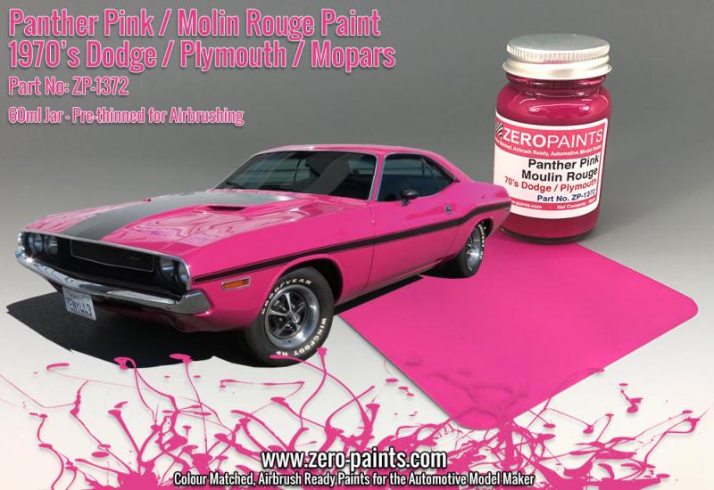 Panther Pink /Moulin Rouge Paint - 70's Dodge, Plymouth, Mopar 60ml