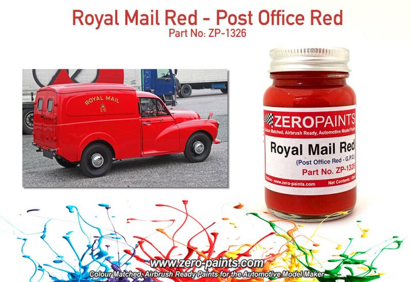 Royal Mail (Post Office) Red Paint 60ml