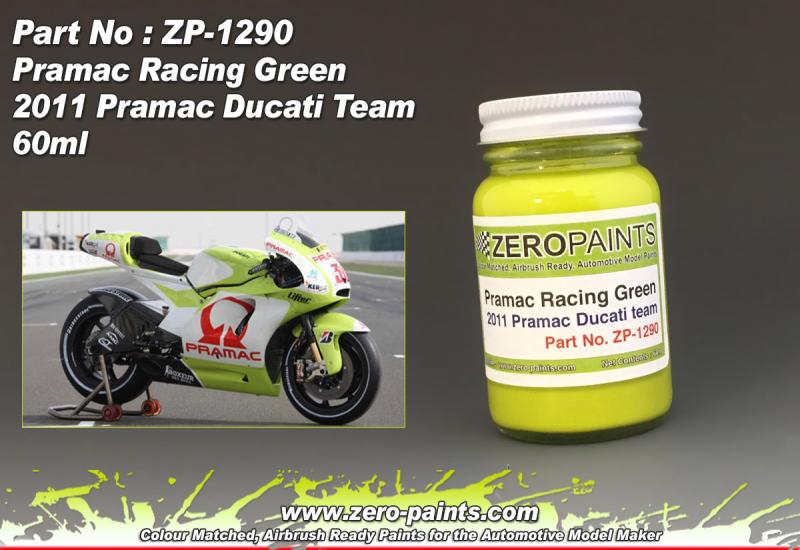 Pramac Racing Green Paint - 2011 Pramac Ducati Team 60ml