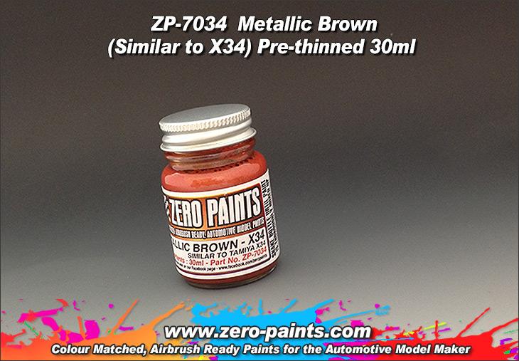 Metallic Brown Paint 30ml - Similar to Tamiya X34