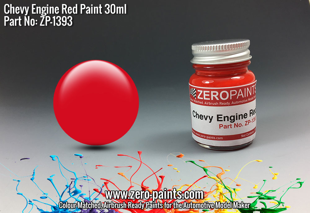 Chevy Red Paint 30ml | ZP-1393 | Zero